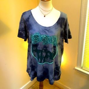 Vintage look Tie Dye Aerosmith T-Shirt ❤️🎸😎